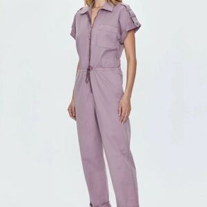 Pistola Lilac Utility Jumpsuit